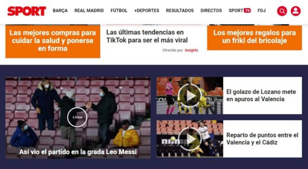 'Brutal chilena del Choco Lozano”: Lo que dice la prensa en España tras el gol del catracho
