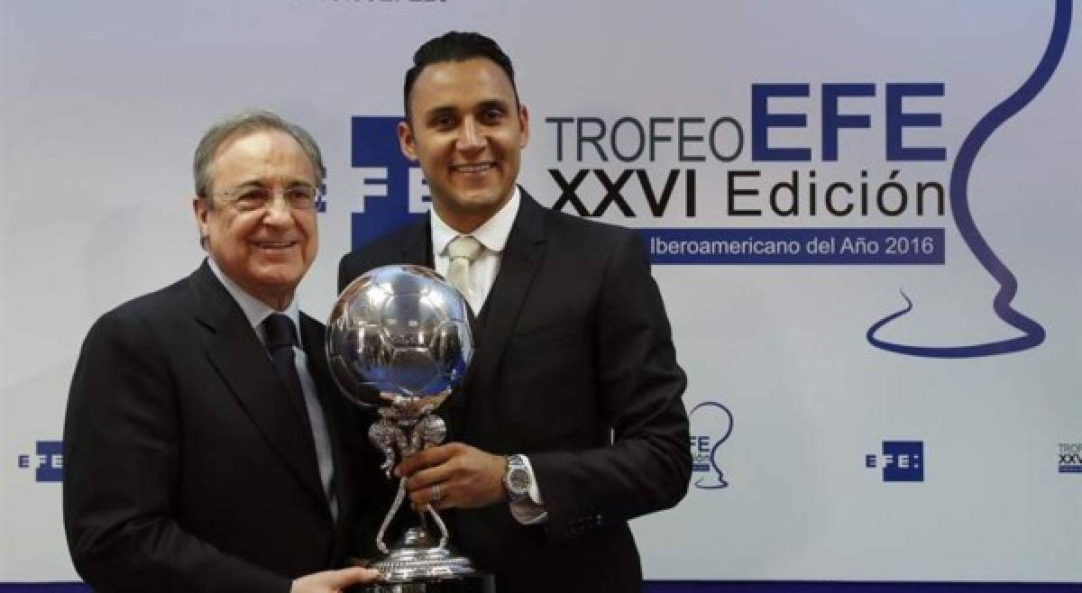 Navas se une a una constelación de estrellas que ha recibido el premio al mejor de Iberoamérica