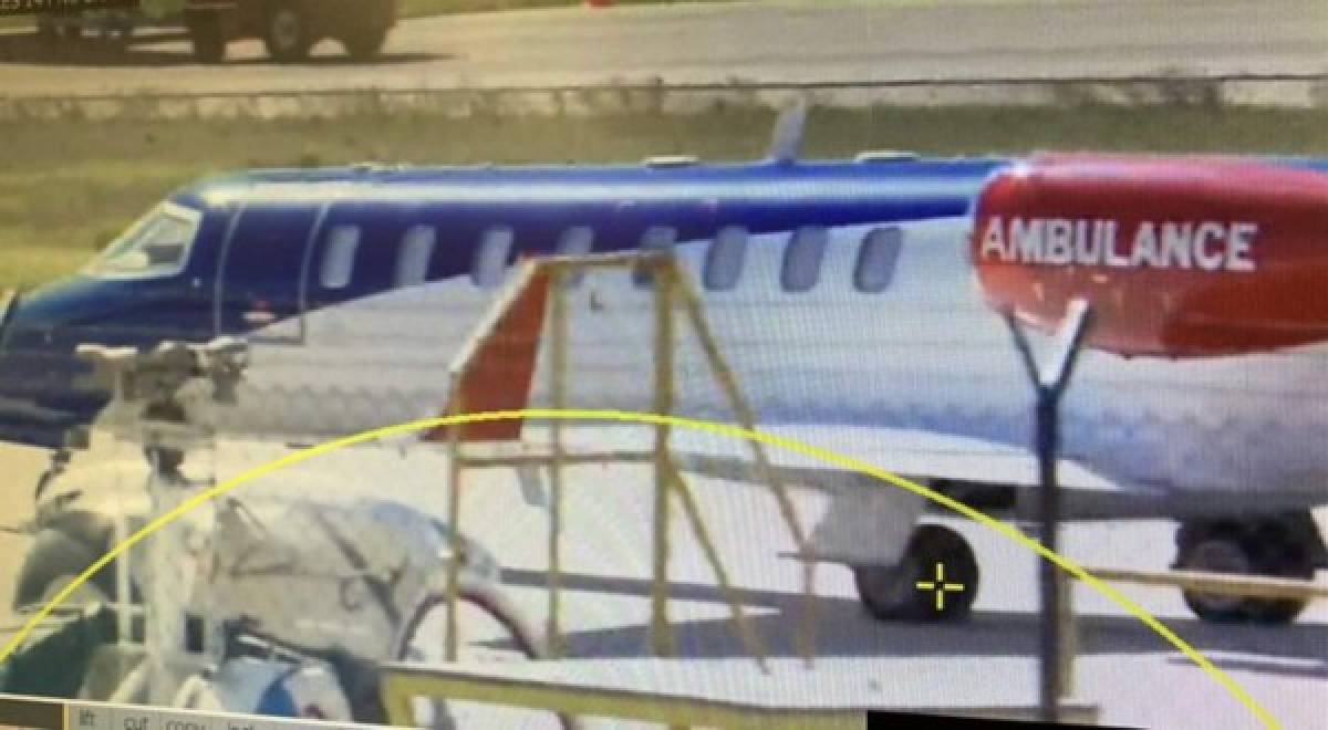 Regresó a Italia y mensaje de Georgina Rodríguez: Así es el avión ambulancia en que se trasladó Cristiano Ronaldo