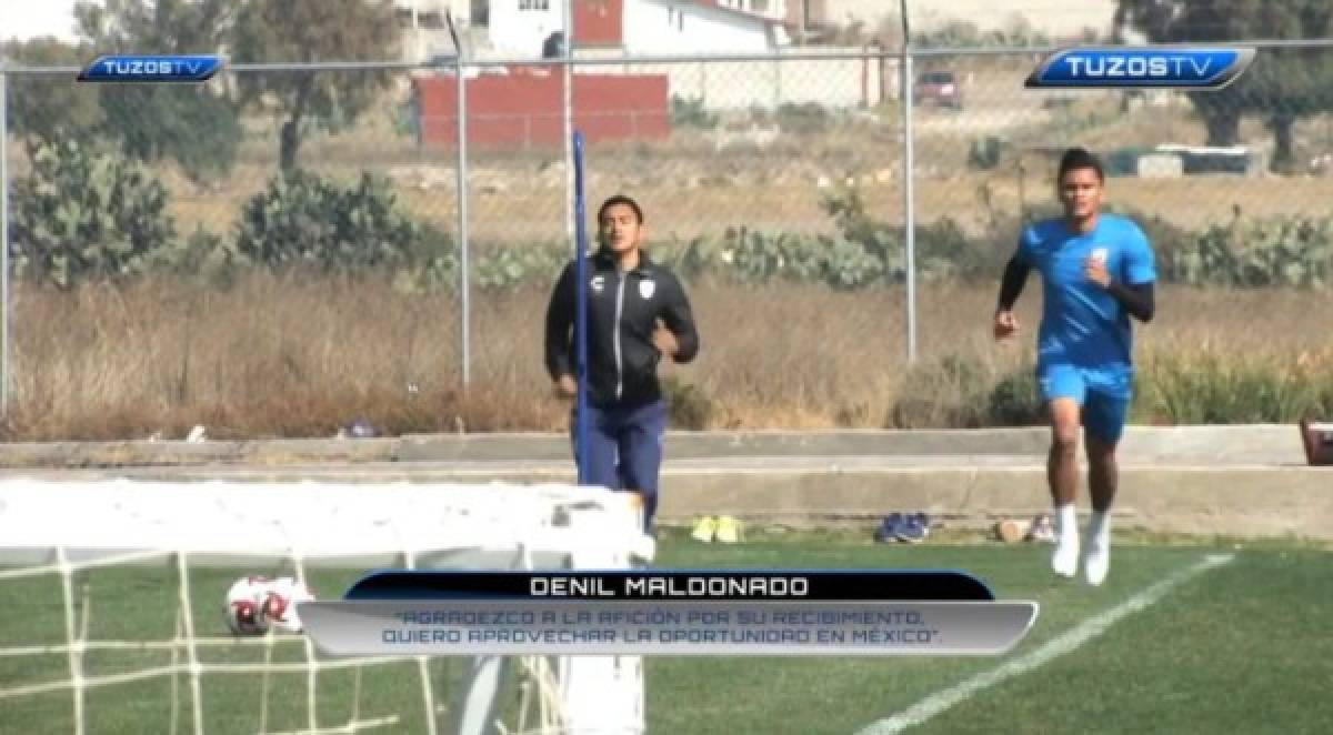 FOTOS: Así han sido los días de entrenamiento de Denil Maldonado con Pachuca