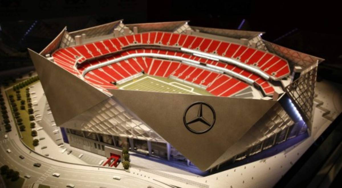 Así es el espectacular Mercedes Benz, el estadio que es sensación en Estados Unidos