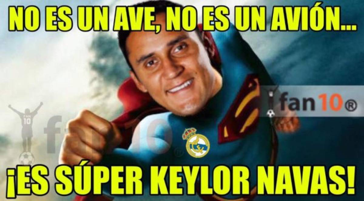 Keylor Navas no se ha escapado de los memes en el Real Madrid