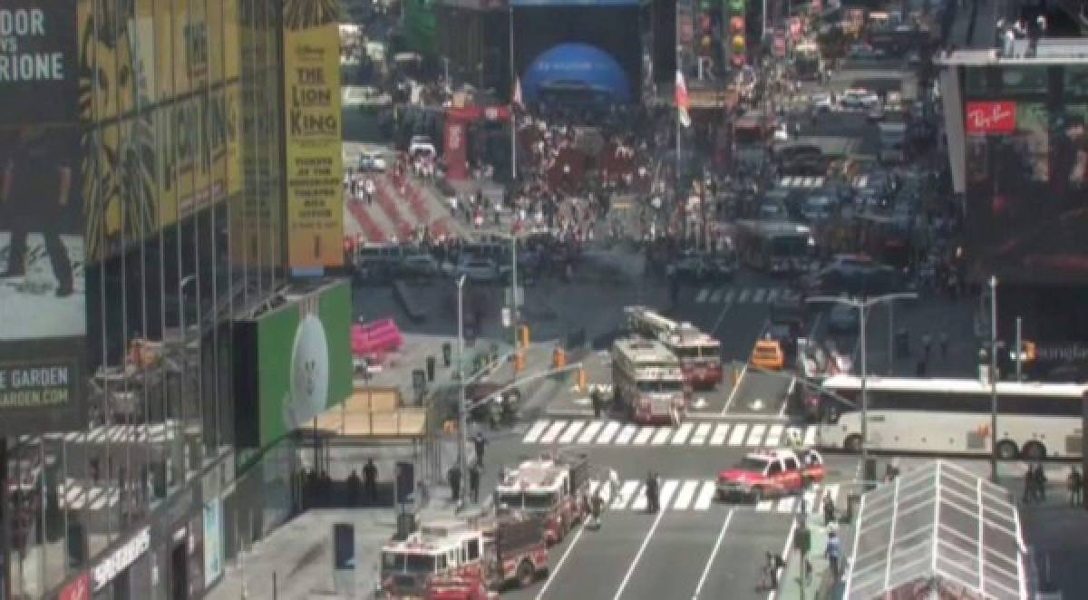 Tragedia en Nueva York: Impactantes imágenes en Times Square