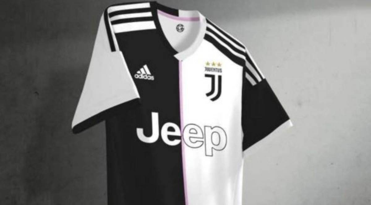 Revolucionaria: Juventus presenta su nueva y polémica camiseta... ¡Sin rayas!