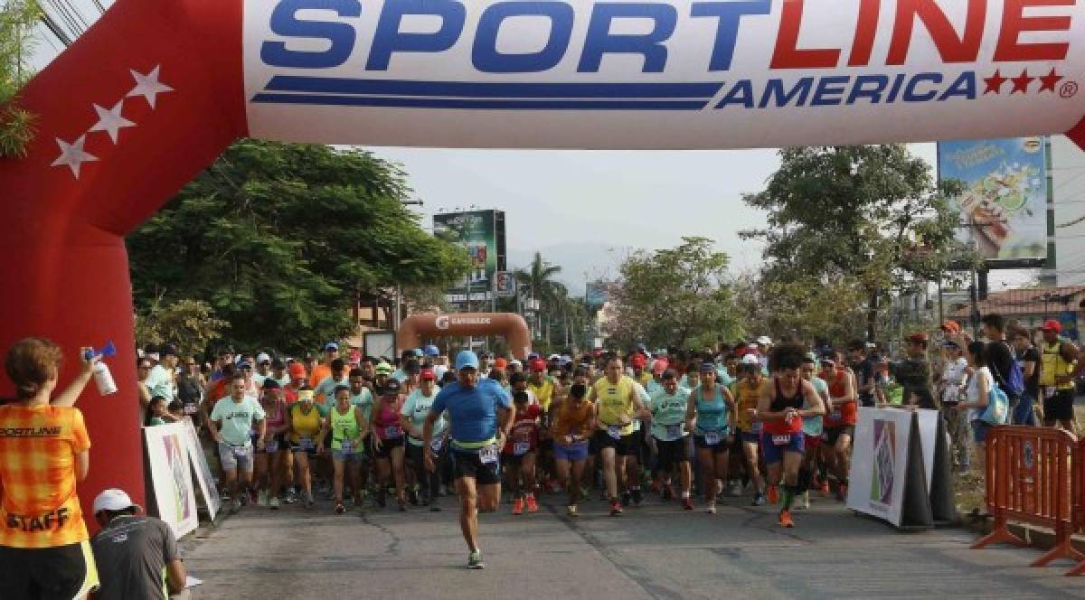 San Pedro Sula disfrutó del tercer circuito Asics de Sportline