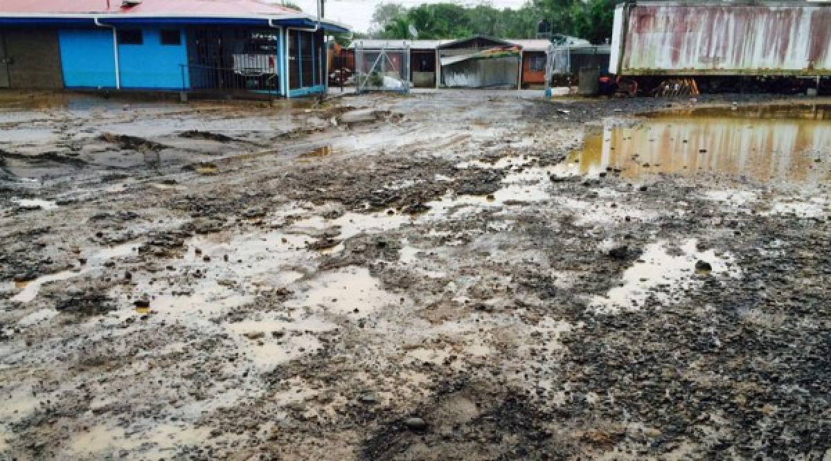 Fuertes imágenes de Costa Rica tras el paso del huracán Otto