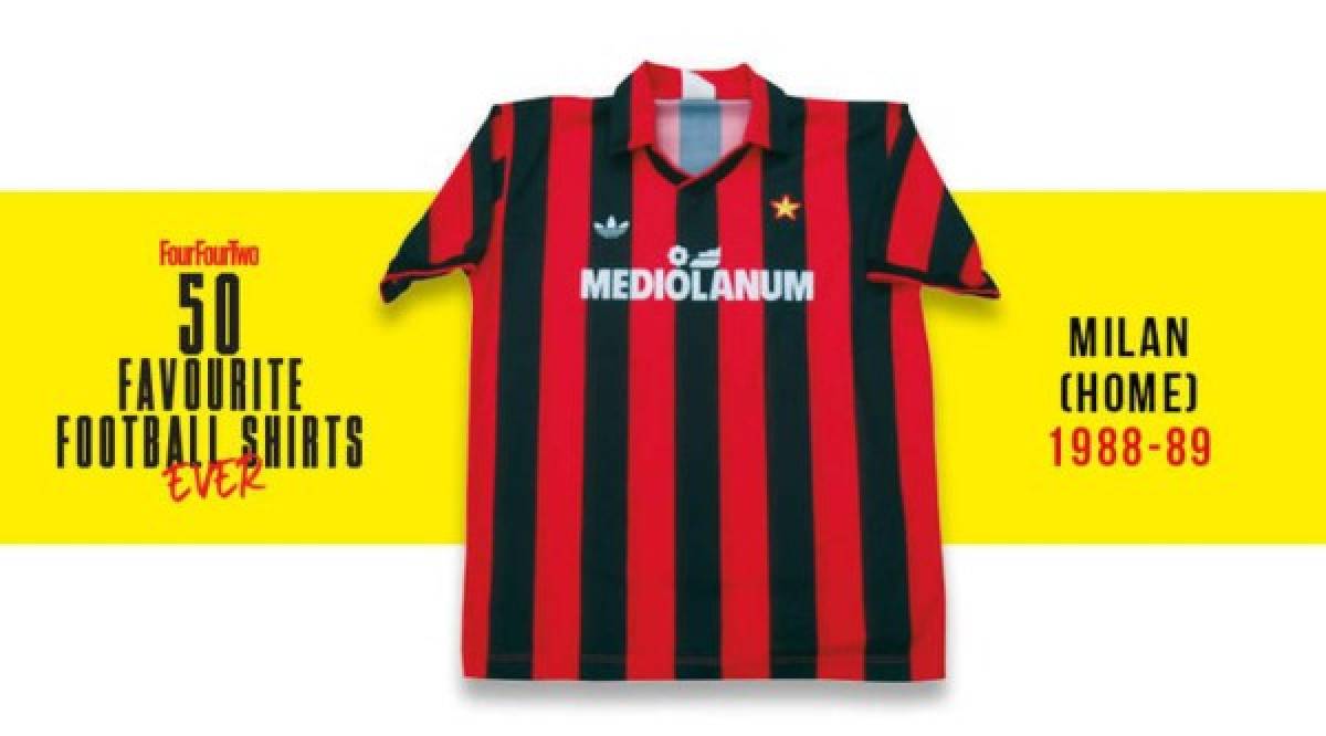Ninguna actual: Las mejores 50 camisetas de la historia del fútbol, según FourFourTwo