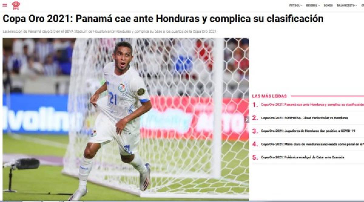 'Juego de locos' y polémica por gol anulado: Lo que dice la prensa tras el triunfo de Honduras ante Panamá