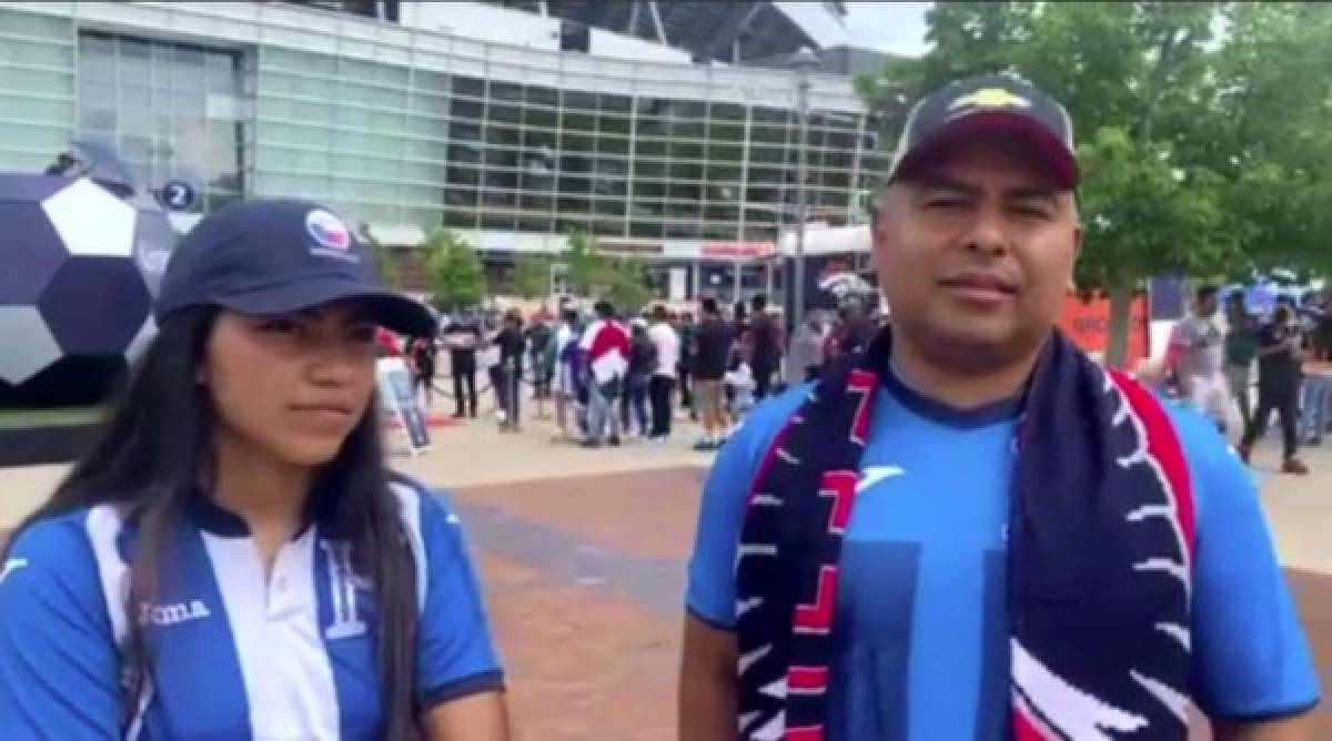 Así se vive el ambiente previo al Honduras-Costa Rica en Denver: Familia de jugador de la H presente