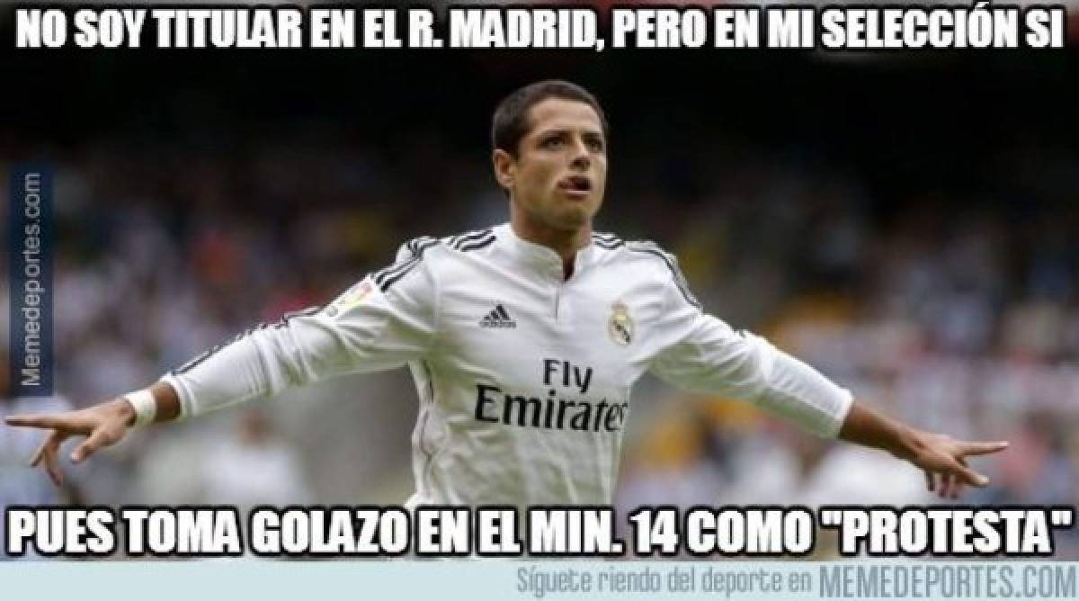 Los memes de la afición tras el gol de Chicharito con México