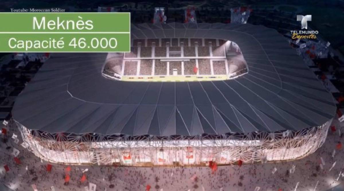 Los estadios que proponía Marruecos para el Mundial de 2026