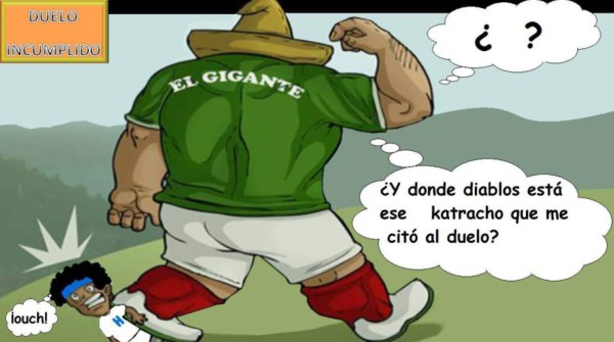 Memes y caricaturas: Así nos destruyen en México tras vencer a Honduras