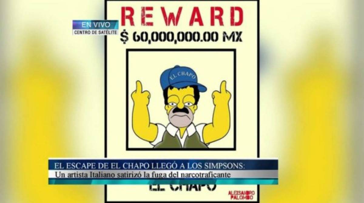 'Los Simpsons' hacen una nueva predicción: 'El Chapo' se fuga nuevamente