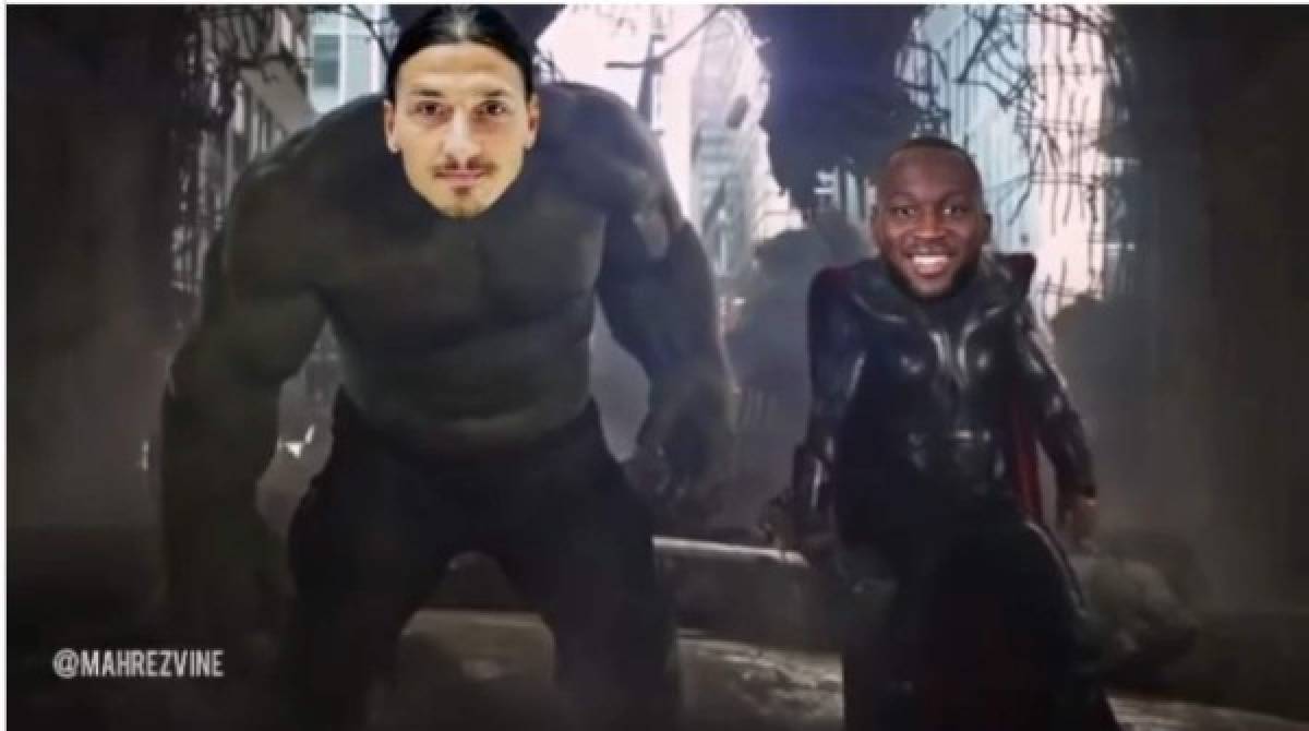 Crueles: Los memes que dejó el feroz cruce entre Zlatan Ibrahimovic y Lukaku en el derbi