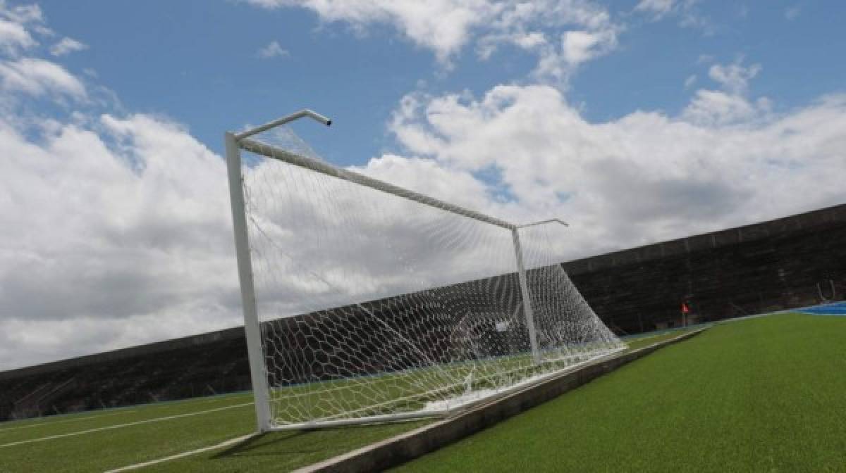 ¡Quedó espectacular¡ Autoridades entregan remodelado el estadio Roberto Suazo Córdoba de La Paz