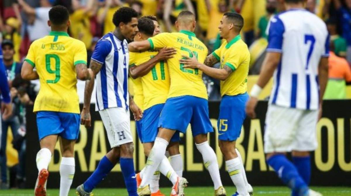 DEL 1 AL 10: La calificación de los jugadores de Honduras ante Brasil