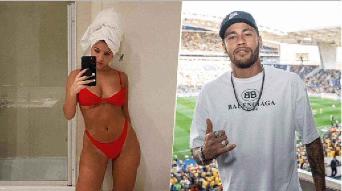 ¡No se resistió! El coqueteo de Neymar con la modelo argentina Emilia Mernes en Instagram   