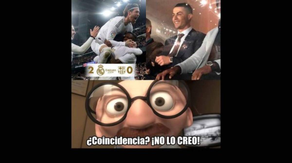 Crueles: Los otros memes que no has visto del gane del Real Madrid ante el Barcelona