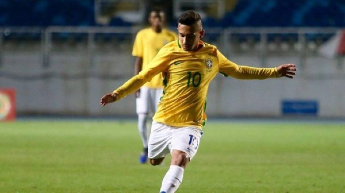 Conocé a las figuras de la selección Sub-17 de Brasil que se medirá a Honduras