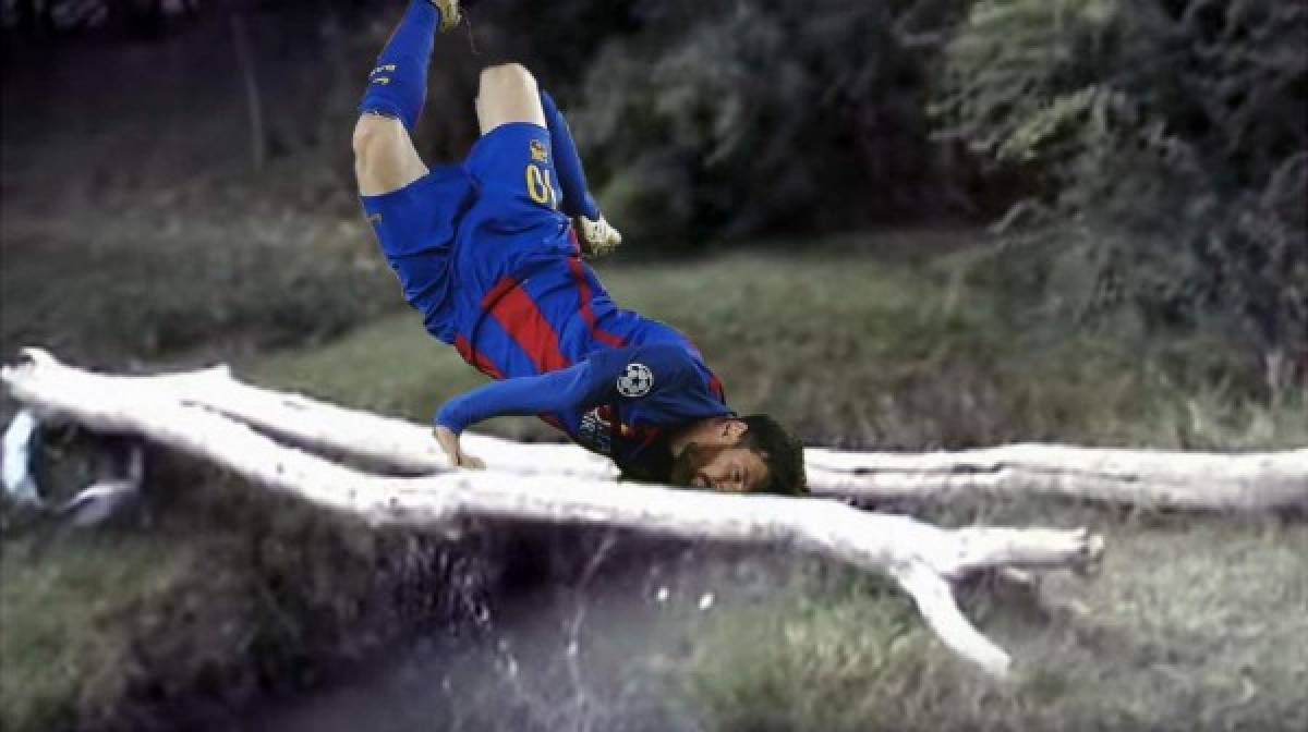 ¡No paran las burlas a Messi! Los mejores memes de su caída ante la Juventus