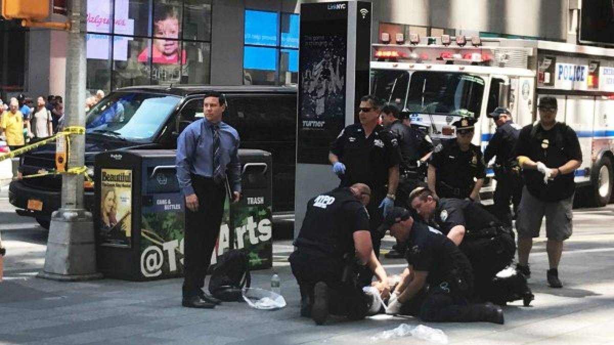 Tragedia en Nueva York: Impactantes imágenes en Times Square