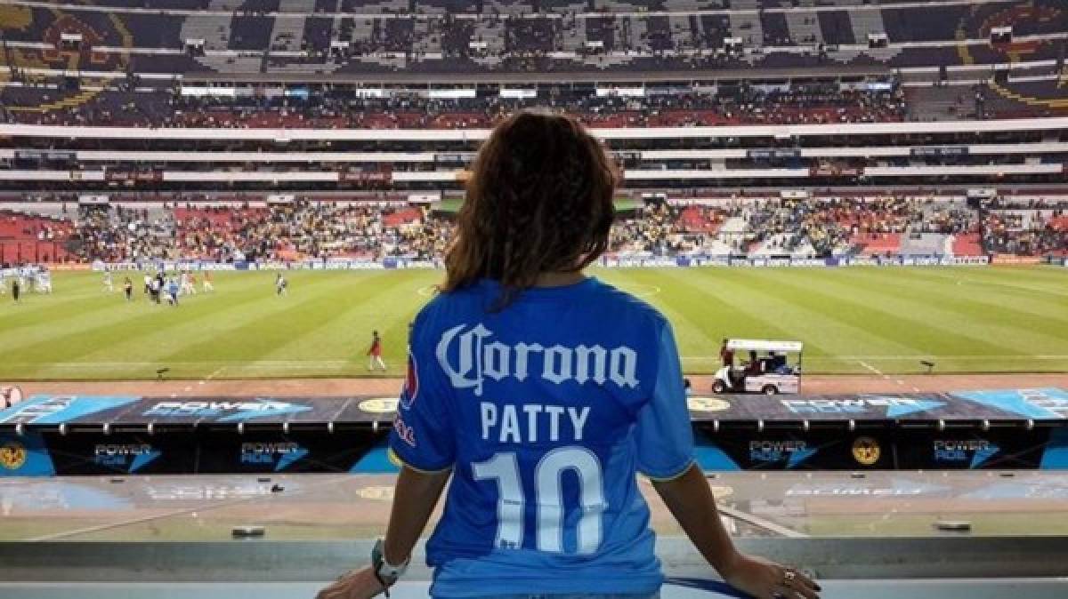 Patty López, la periodista mexicana hincha del América