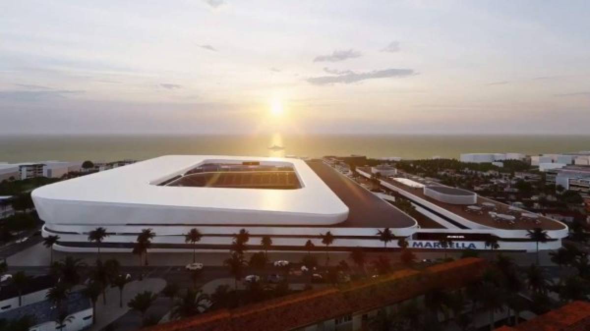 El estadio de 'Champions' que va a construir el Marbella FC: Centro comercial y hasta piscina