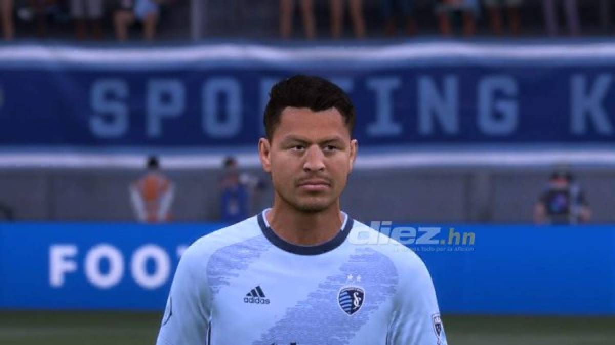 Con cinco nuevas caras: Así lucen los futbolistas hondureños en el FIFA 21