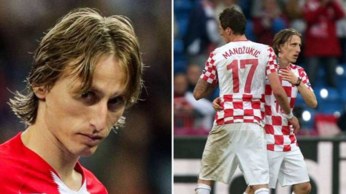 Sin hablarse por tres años: Modric revela por qué se rompió la relación con Mandzukic, su excompañero en la selección