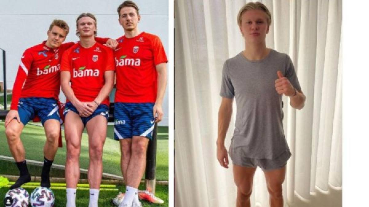 Erling copia a su ídolo Cristiano Ronaldo: El increíble cambio físico que ha tenido Haaland; 'Un animal diferente'