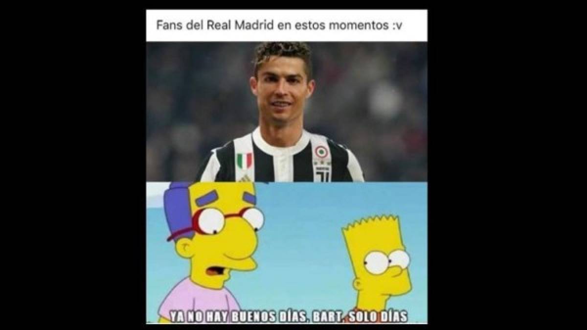 Memes: Destrozan al Real Madrid por el primer título de Cristiano Ronaldo con la Juventus