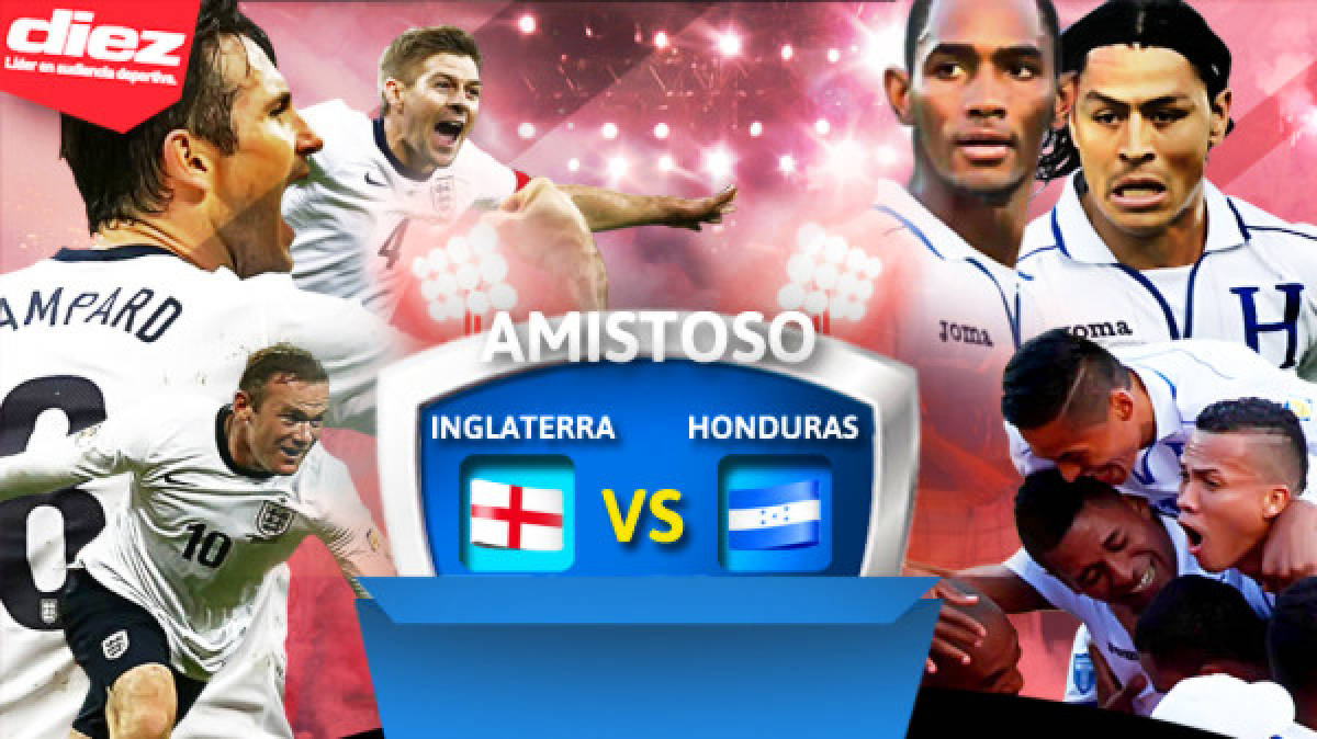 Inglaterra oficializa amistoso ante Honduras