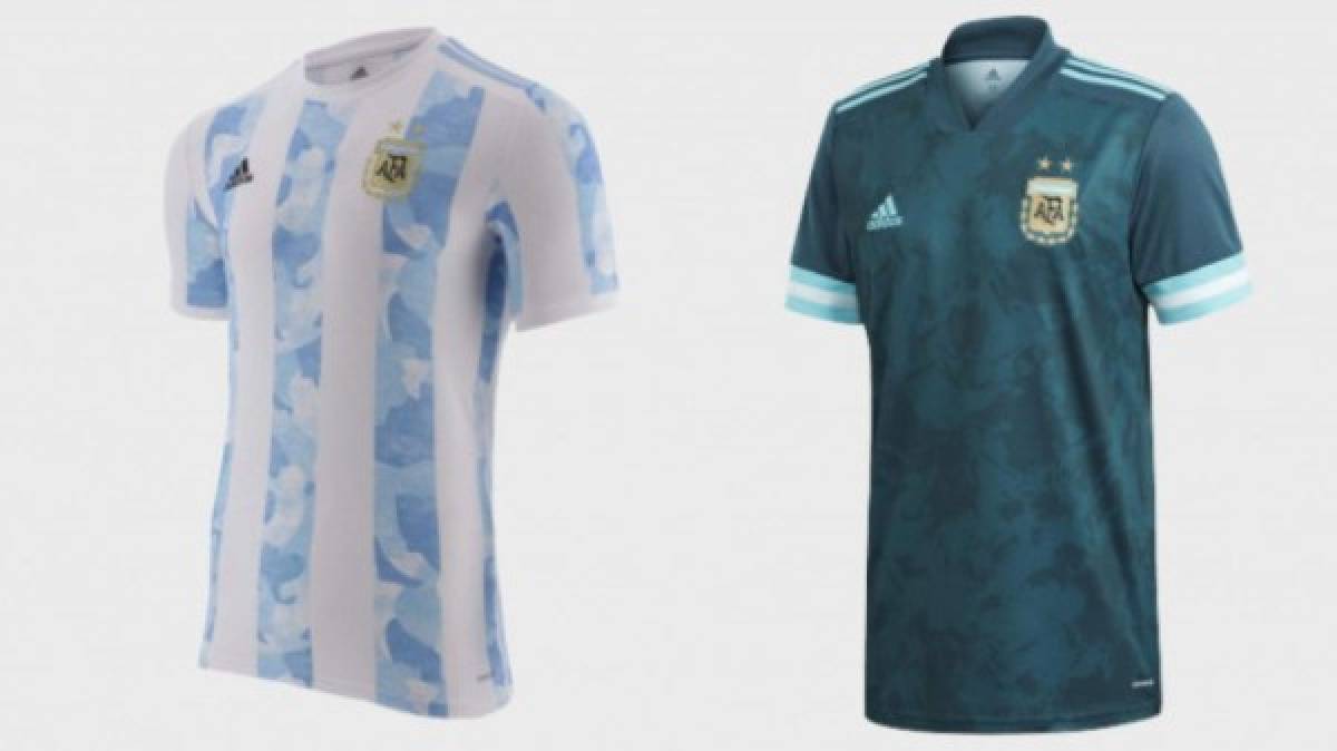 Argentina es la más criticada: Las 20 camisas oficiales de las selecciones de la Copa América