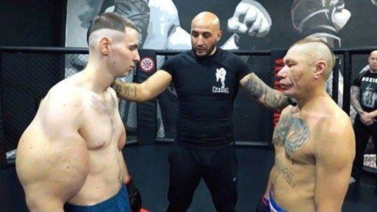 Así es el ''Popeye'' ruso, el luchador que fue humillado durante su debut en la MMA