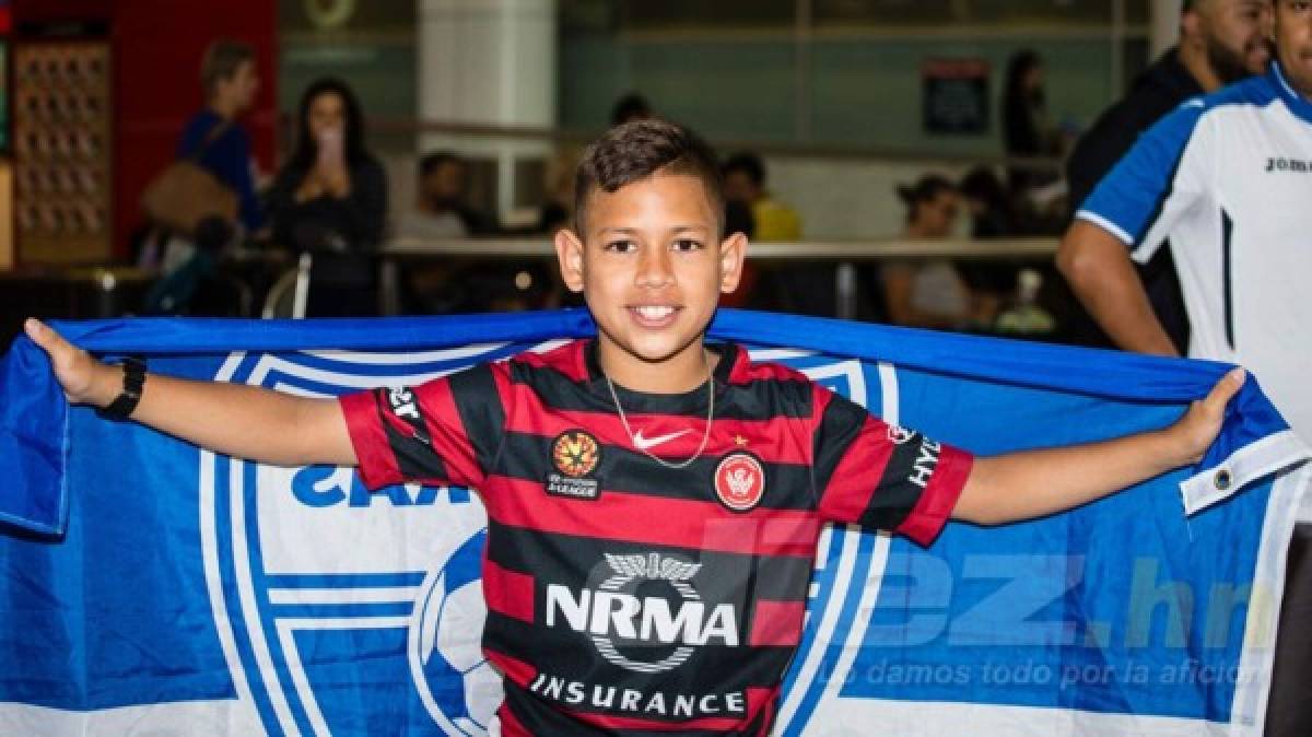 ¡QUÉ LINDO! El cálido recibimiento que le dieron a la Selección de Honduras en Sídney