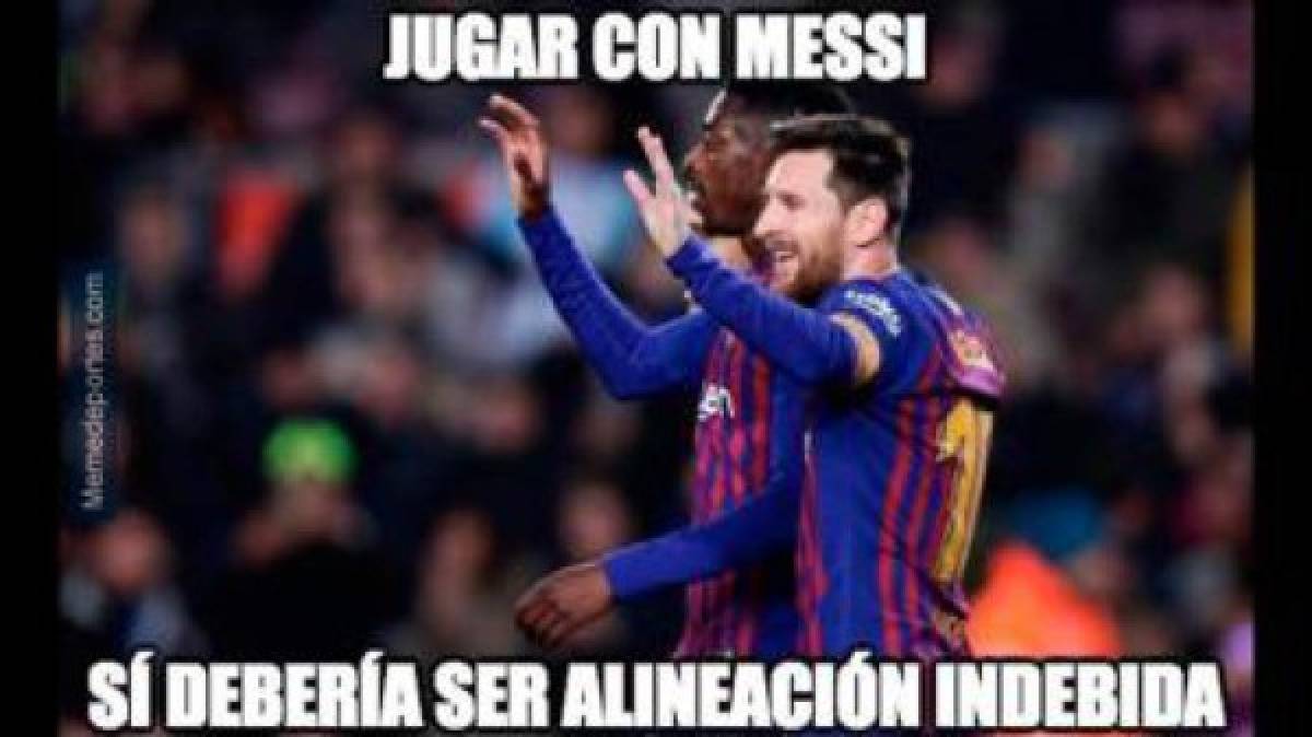 Los humillantes memes del sufrido empate del Barcelona ante el Valencia