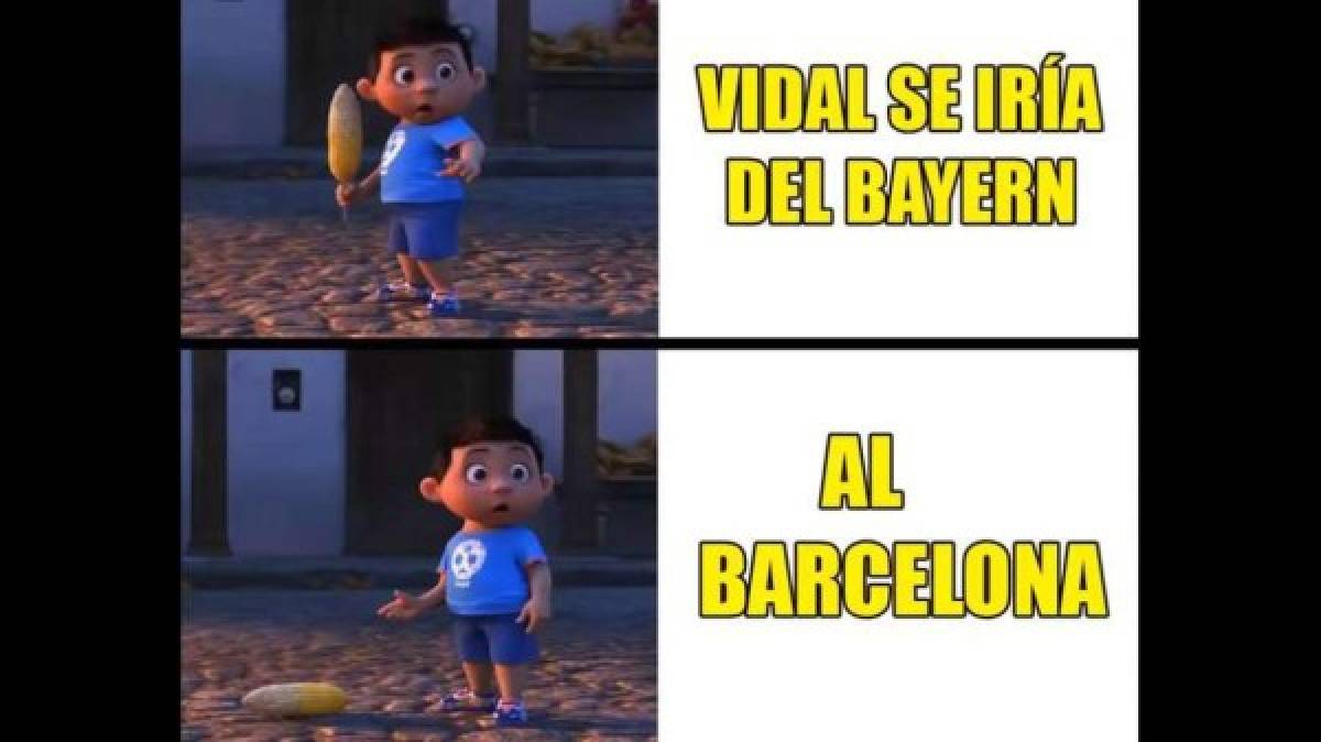 Para reír: Vidal y los graciosos memes tras fichar con el Barcelona