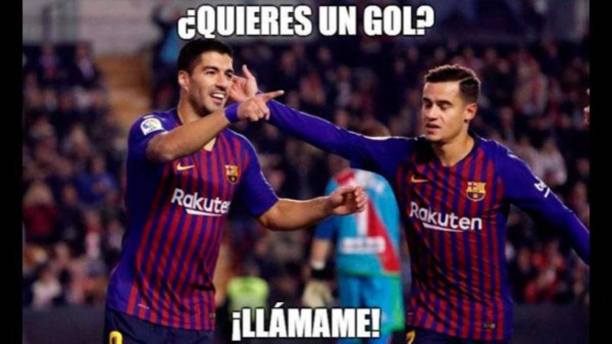 ¡Crueles! Los memes del triunfo del Barcelona sobre el Rayo en LaLiga