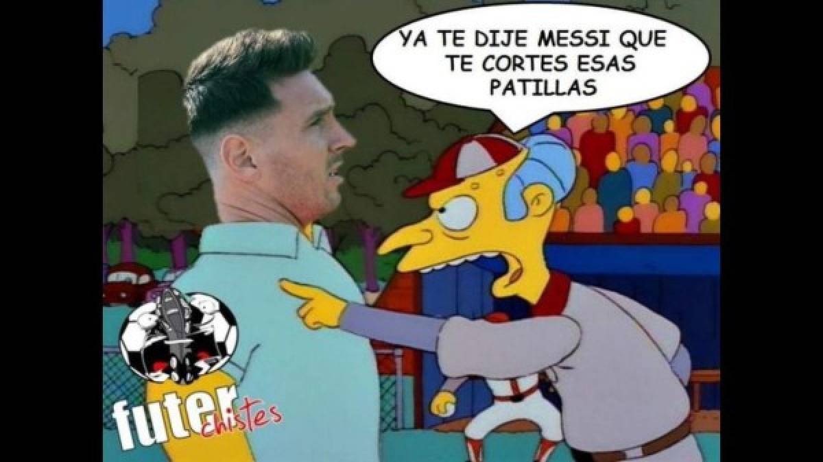 Messi, protagonista de los memes por su nuevo look y por la desaparición de su Instagram