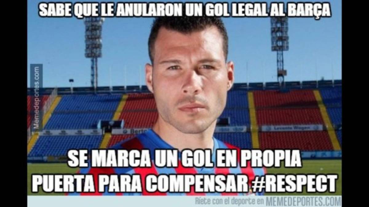 Los mejores Memes de la victoria del Barcelona ante Levante