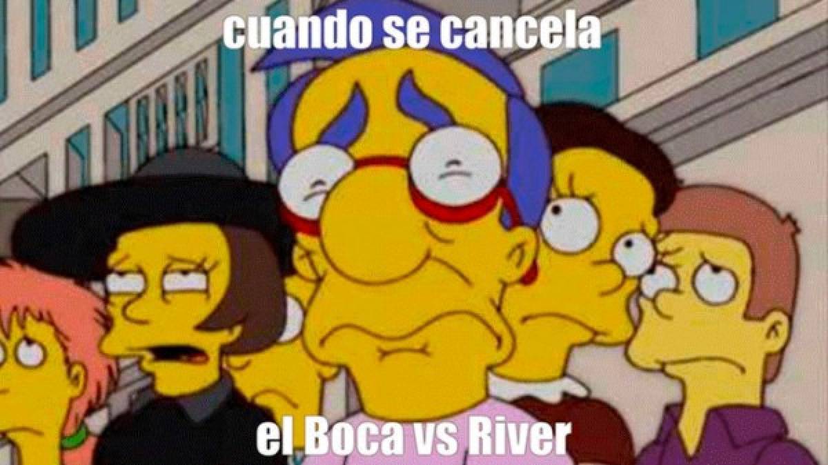 ¡Hasta Piqué! Los memes de la suspensión del Boca-River en la Libertadores