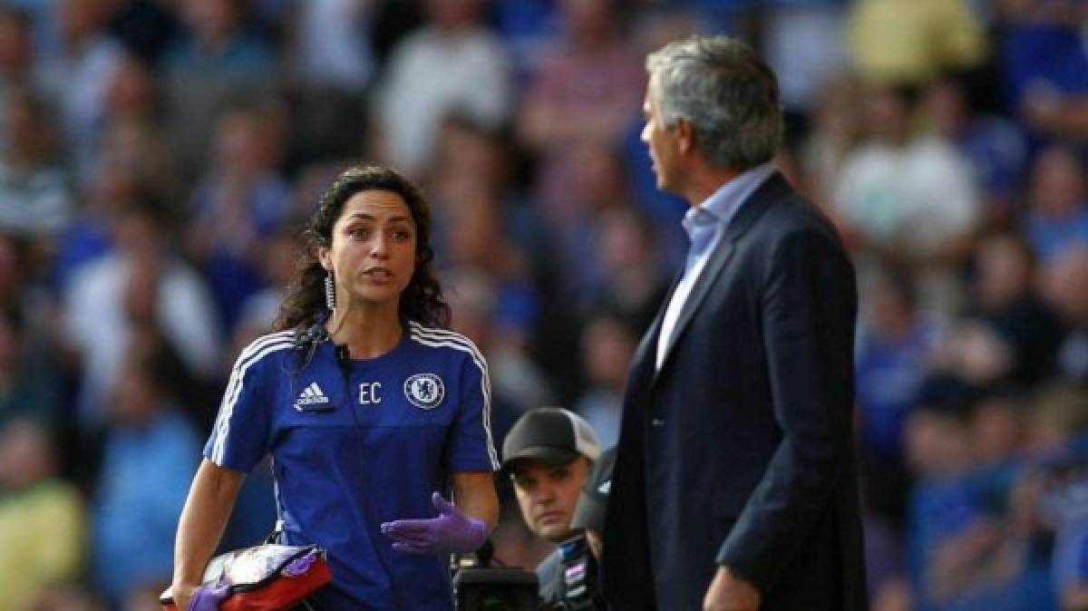 La primera salida en público de Eva Carneiro tras polémica con Mourinho y ex novio