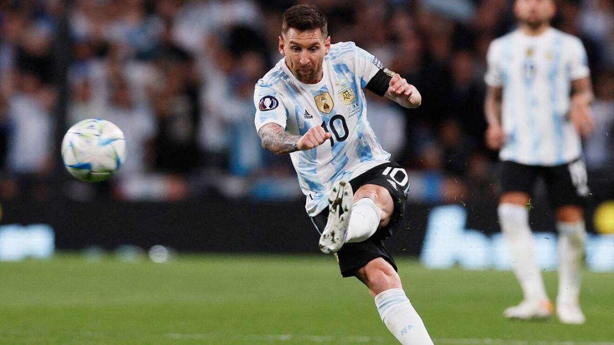 Lionel Messi suma 86 goles con la camisa de la selección de Argentina.