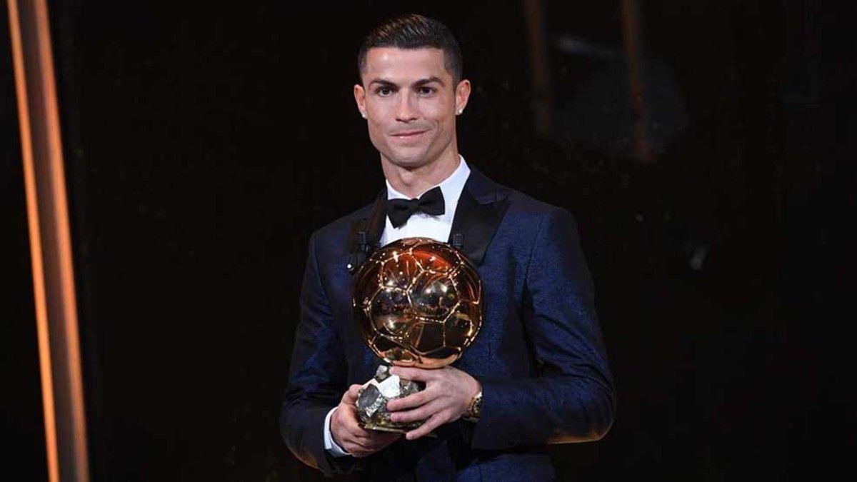 Cristiano Ronaldo es el quinto jugador más ganador del Balón de Oro.