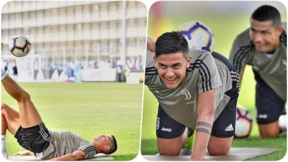 EN FOTOS: Dybala encuentra en Cristiano a su mejor amigo y compañero en la Juventus