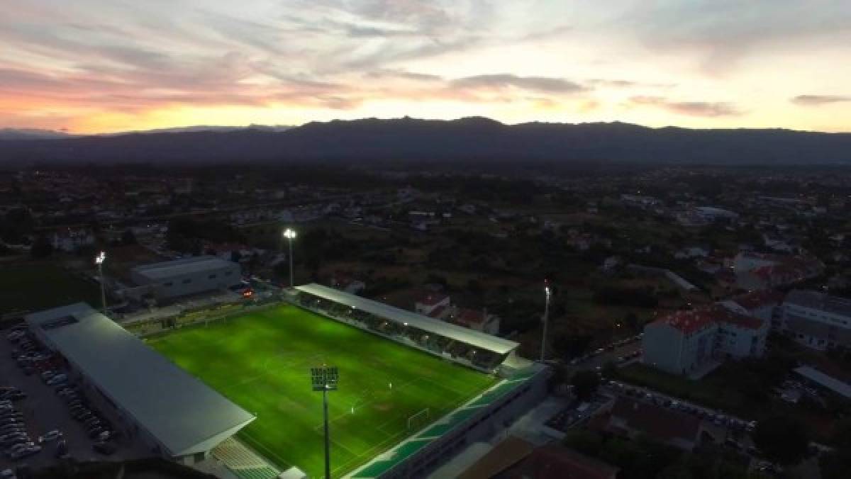 El pequeño y humilde estadio donde jugarán Rubilio Castillo y Jonathan Rubio en Tondela