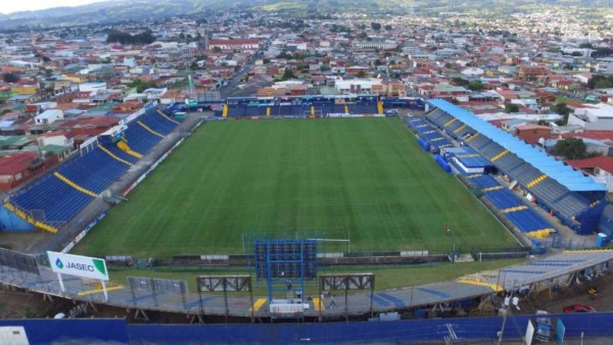 Las grandes diferencias entre los estadios de Honduras y Costa Rica