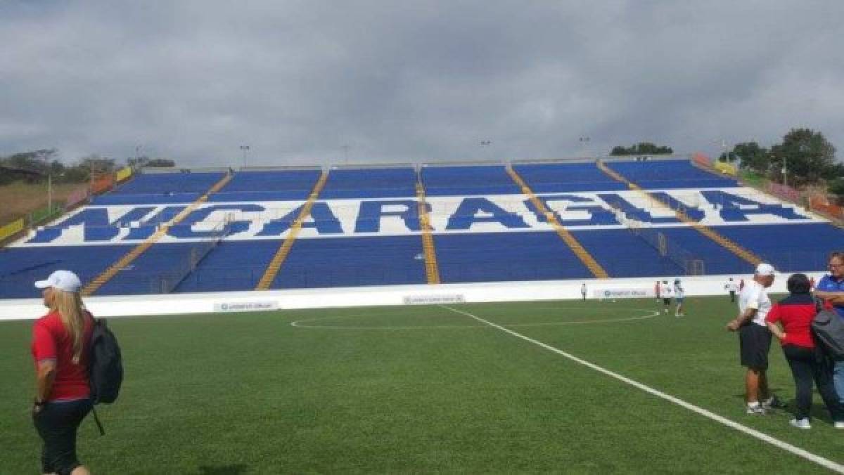 Este es el Estadio Nacional de Nicaragua donde la Sub-23 de Honduras buscará pegar primero
