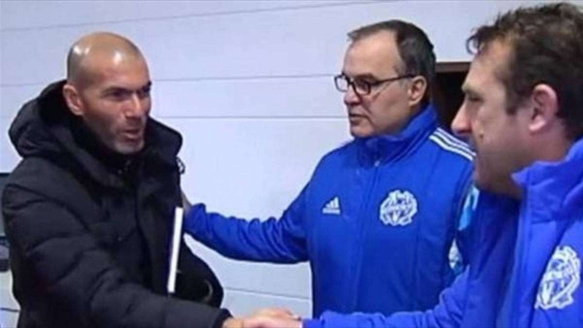 Marcelo Bielsa da clases de cómo entrenar a Zidane