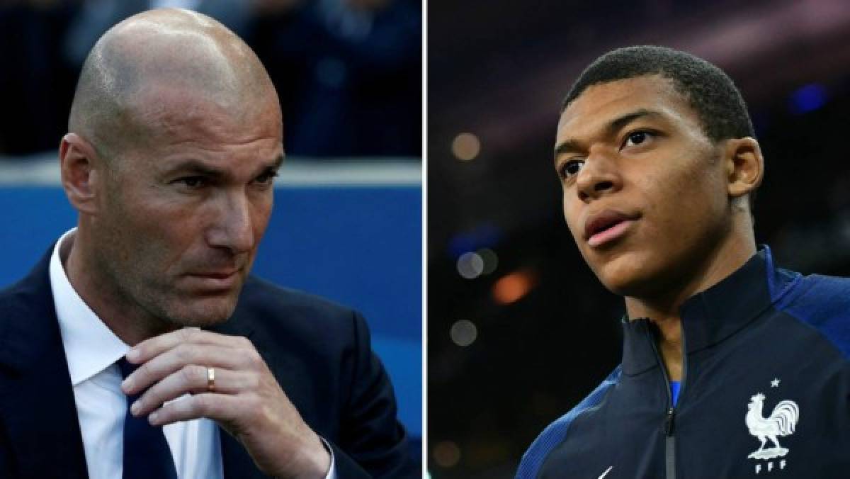 Zidane se pronuncia sobre Mbappé y lo descarta para el Real Madrid